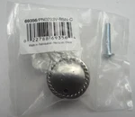 Cabinet Knobs Brainerd PNO293V-BSN-C, 59356 Rope Edged Satin Nickel Nos. Fixed Price $5.00.