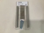 Ikea Vinna 6" Handles 201.166.98 Stainless Steel Drawer (2PULLS Per Order). Fixed Price $18.00.