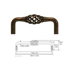 Cabinet Pull Drawer Handle Birdcage Knob Kitchen Hardware Antique Copper Machine. Fixed Price $72.00.