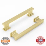 Banqin 20-PACK Gold 5IN Hole Center Kitchen Cabinet Handles Drawer Pulls Knobs. Fixed Price $80.44.