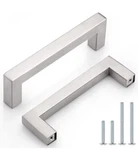 Holes Centers Square Kitchen Cabinet Handles (10 Pack) 5 Inch. Fixed Price $29.94.