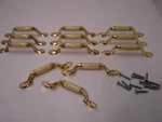Lot Of 12 Amerock Type? Allison? 3 Inch Center Handle Cabinet Pulls. Fixed Price $24.95.