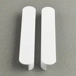 Matte White Kitchen Cabinet Handles Modern Drawer Vanity Door Pull 5" Pcs. Fixed Price $36.00.
