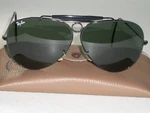 1980'S Vintage B&l Ray-ban Black Top-gun G15 Shooting Aviator Sunglasses. Fixed Price $487.49.