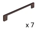 *7* Richelieu Armadale 7-9/16 In. Brushed Oil-rubbed Bronze Rectangular Bar Pull. Fixed Price $44.99.
