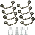 Kyuionty Pack Bail Pull Handles, 3.5 Inch, Antique BRONZE(8 Pcs). Fixed Price $31.18.