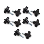 4-POINT Knobs, 1/4"-20 Threaded Thumb Screw Star With 1" Stud, 10 Pk. Fixed Price $19.54.
