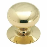 Pack Amerock Allison #543 Polished Brass 1/4 Inch Cabinet Door Knob Pulls. Fixed Price $21.95.