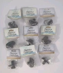 Sierra Lifestyles Cabinet Hardware Cowboy Hat Knob Bronzed Black Lot Of 9. Fixed Price $39.95.