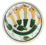 Knob Handle Kitchen Cabinet Hardware Cloisonne Ceramic Honeysuckle. Fixed Price $5.99.