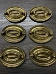 Kbc Brass Oval Drawer Pull Hepplewhite Keeler N-17876 (35. Fixed Price $20.00.
