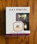 Baldwin 95425-030 Pass Egg Knob Polished Brass Closet And Hall New. Fixed Price $99.99.