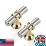 Ravinte Hardware 30 Pack 2 Inch Brushed Nickel & Gold Cabinet Pulls Handles Kitc. Fixed Price $83.32.