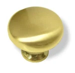 1-3/16" Round Knob Sterling Brass. Fixed Price $5.06.