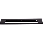 Europa Cut Out 6" Center Cabinet Finger Pull Flat Black - Hardware. Fixed Price $21.42.