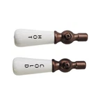 Signature Hardware 329509 Small Porcelain Lever Handles (pair) - Oil Rub Bronze. Fixed Price $22.90.