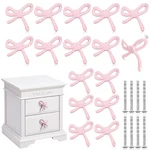 Morningro Pink Bow Drawer Knobs Matel For Dresser Coquette Room Decor. Fixed Price $55.39.