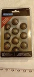 Cabinet Door Knob/amerock/ Oil Rubbed Bronze/ 1/4" Diameter/pack Of 10. Fixed Price $21.98.