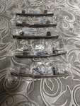 Ravinte Pack 5-3/16" Kitchen Curved Cabinet Handles Pulls Bronze Matte Finish. Fixed Price $29.00.