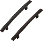 Ravinte 6.25" Curved Cabinet Pulls Oil Rubbed Bronze 4" Hole Center 20PK New. Fixed Price $39.95.