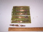 Vintage Amerock T-715 Colonnade Key & Back Plate Pull / Knob Anitique Copper. Fixed Price $35.00.