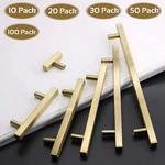 Lot 2"-10" Gold Kitchen Cabinet Pulls Stainless Steel Drawer Bar Knob Handles. Fixed Price $68.99.