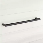 3X Signature Hardware 6" Lunata Brass Cabinet Pull, Matte Black (set Of 3). Fixed Price $44.95.
