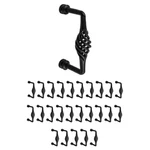 25 Drawer Handle Cabinet Pull Birdcage Black Wrought Iron 5" Renovator's Supply. Fixed Price $514.99.