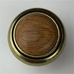 Laurey 15436 First Family 1-1/4-INCH Diameter Knob-oak-light Brass Lot Of 10. Fixed Price $10.00.