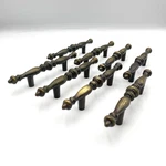 Lot Of 8 Amerock Carriage House Cabinet Drawer Pulls Handles Antique English. Fixed Price $24.00.