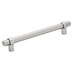 5X Euro Loop Style 6-5/16" Centers Brushed Nickel Cabinet Pull Handle 7-7/8". Fixed Price $40.17.