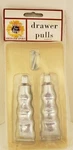 Vtg 1997 Restore & Restyle Cabinet Knobs 2 Toothpaste Silvertone Drawer Pulls. Fixed Price $18.99.