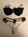 Vintage Abs By Allen Schwartz Intimates Bra & Underwear Set 34B Large $72.00. Fixed Price $50.00.