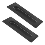 Homotek 7 Flush Pull Sliding Closet Door Handles LARGE-18CM, 2PACK-BLACK. Fixed Price $21.08.
