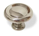 1-1/4" Hint Of Heritage Knob Polished Chrome. Fixed Price $5.74.