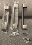 3 Pack) Probrico 5 Hole Centers Satin Nickel Modern Kitchen Cabinet. Fixed Price $22.31.