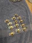13 Vintage Liberty Ste Large Cabinet Rollers Only. Fixed Price $19.99.