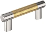 Amerock BP36557 Bronx 3-3/4" Center To Bar Cabinet Pull Polished Nickel. Fixed Price $15.57.