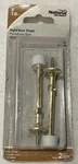 National Hardware Brass Finish Rigid Door Stops (2 Pack) V231 N154-192. Fixed Price $7.50.