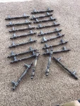 Lot Of 19 Mcm Excel 167 Drawer Handle Pulls 3" Coc Rustic Antique English. Fixed Price $19.95.