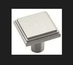 New BP26117G10 Amerock Manor Knob 1" Satin Nickel. Fixed Price $5.00.