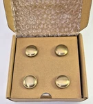 Everbilt Domed 1-1/4 In. Champagne Classic Round Cabinet Knob (25-PACK) New. Fixed Price $12.75.