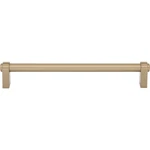 Lawrence 7 9/16" Center To Cabinet Bar Pull Honey Bronze - Hardware. Fixed Price $25.29.