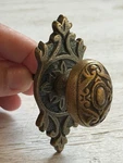 Antique Brass Drawer Pull Hardware Handle Vintage Cabinet Door Knob Diy. Fixed Price $10.99.