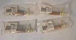 (4) Allison Amerock 69143 Brass Wood Drawer Pull Handle 3" Cc 3/4" Width. Fixed Price $15.78.