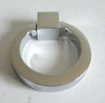 Viborg Polished Chrome Round Ring Cabinet Knobs, Modern Pulls Set Of 3. Fixed Price $29.99.