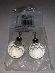Amerock Traditional Classics Crystal 3/16" Round Cabinet Pull Knob BP731CS 2PC. Fixed Price $9.97.
