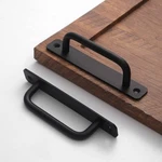 Pack 5 Inch 128 Mm Matte Black Cabinet Handles Aluminum Drawer Pulls Sliding. Fixed Price $55.80.