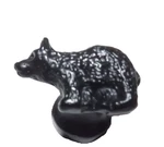 Sierra Lifestyles Cabinet Knob Black Wrought Iron Bear 1.5" X 1.75" Lodge Rustic. Fixed Price $10.97.