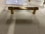 Emtek 86687US4 Jasper 4" C-to-c, Cab Pull, Industrial Modern. Fixed Price $10.38.